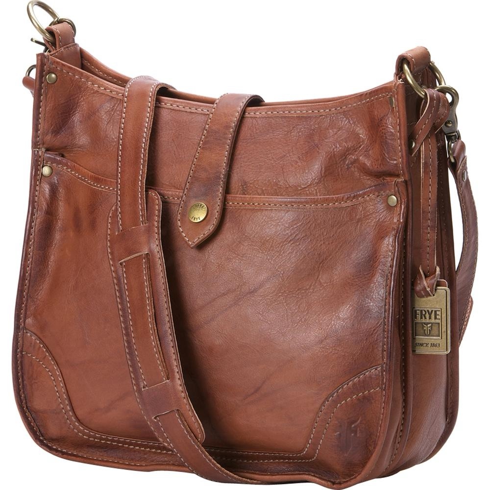 Frye Brown Leather Campus Madison Shoulder Bag